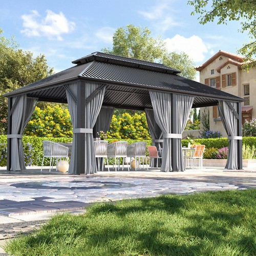 12x outdoor hardtop - 12x, gazebo