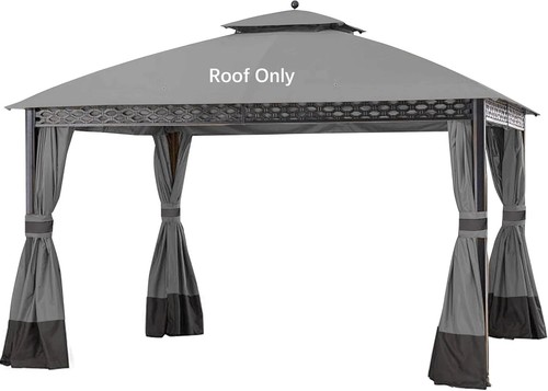 Water resistant gray canopy - gray,