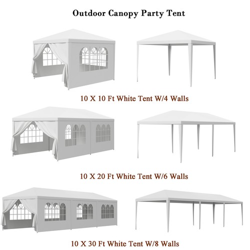 X10 30 party tent - 10'x10'/20'/30',