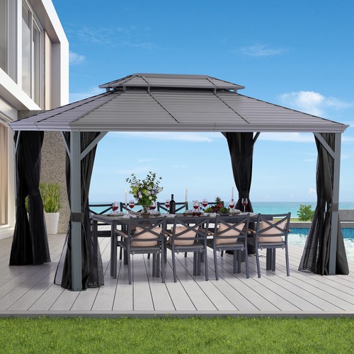 Ledoasis10 x13 hardtopgazebo - ledoasis10'x13, 'hardtopgazebo