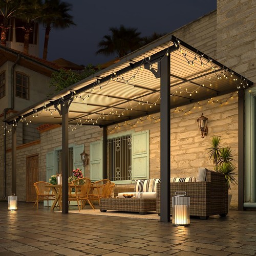 Lean to pergola - x, 10'