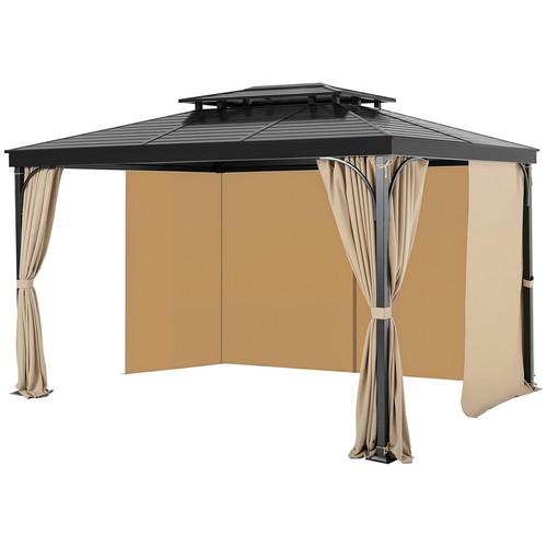 Gazebo privacy curtain x - gazebo,