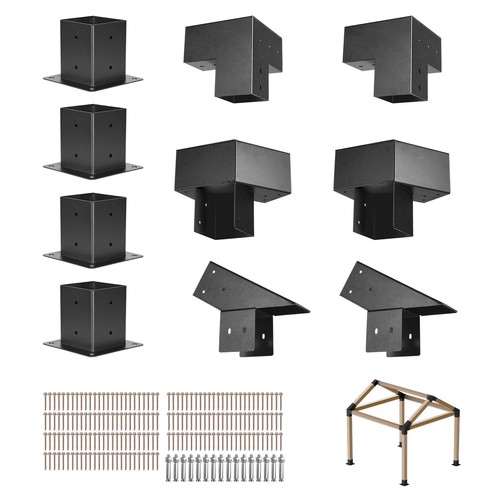 Vevor 4x4 pergola bracket kit - 4x4",