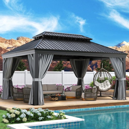 12x16 hardtop gazebo - 12x16,